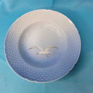 Bing & Grondahl Copenhagen Seagull Porcelain Rimmed Soup Bowl 8"